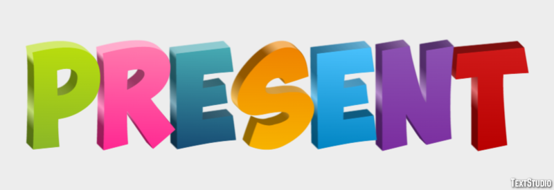 Présent Effet de Texte
