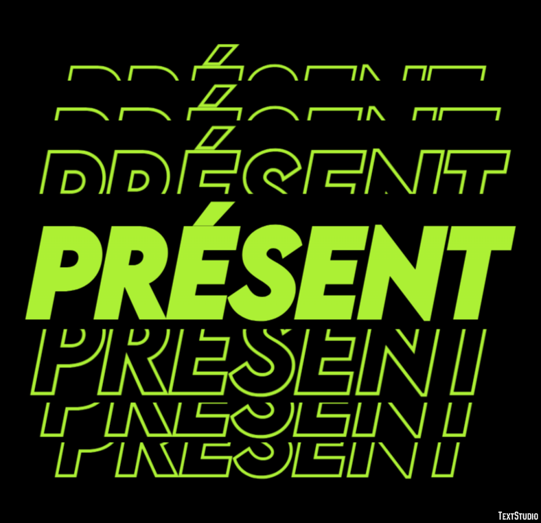 Présent Effet de Texte