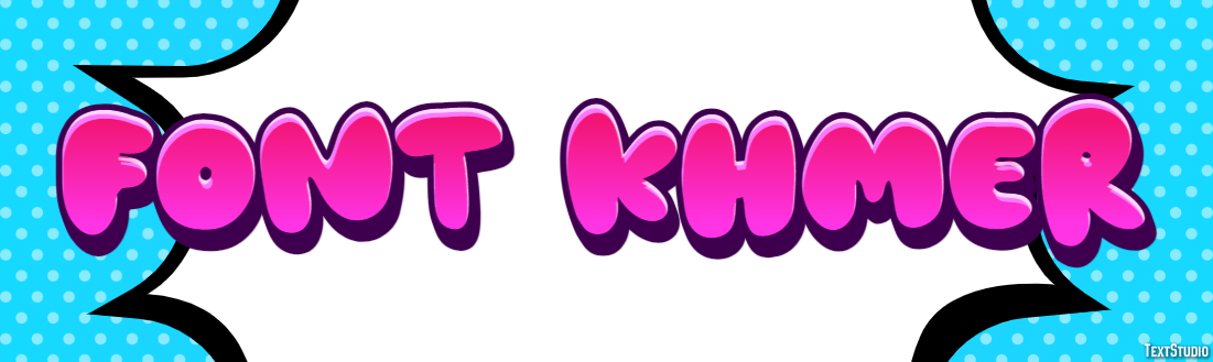 Font Khmer Text Effect