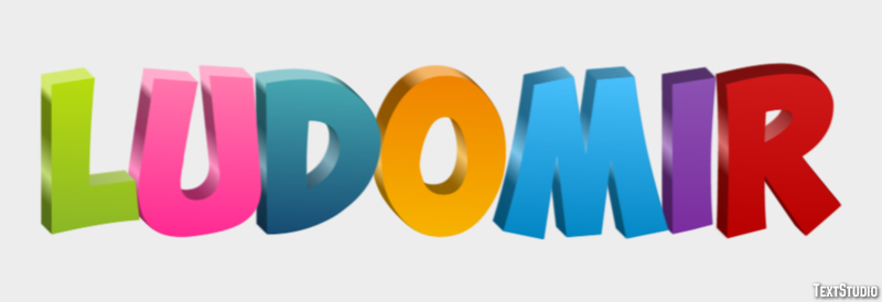 Ludomir Эффект текста