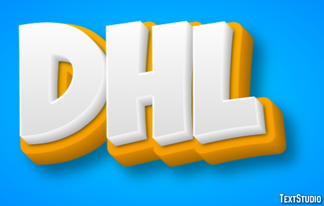 DHL Efecto de Texto