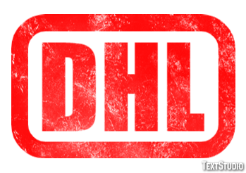 DHL テキスト効果