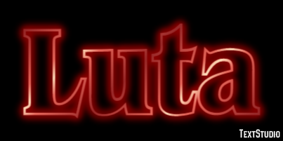 Luta Effetto testo