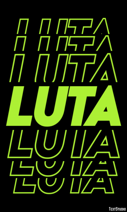 Luta Effetto testo