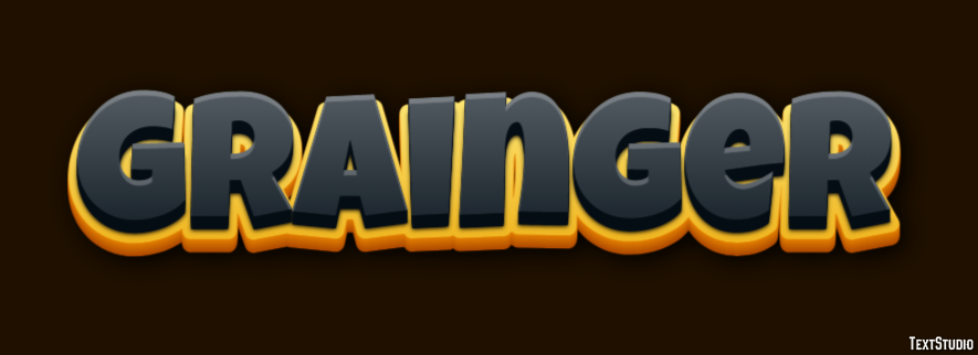 Grainger Tekst Effect