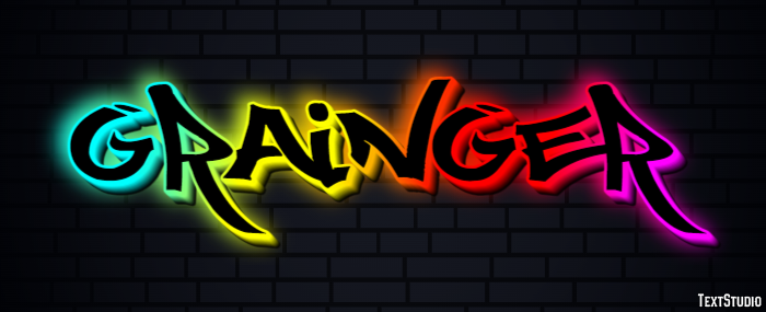 Grainger Tekst Effect