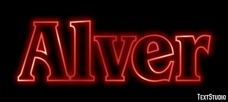 Alver Text Effect