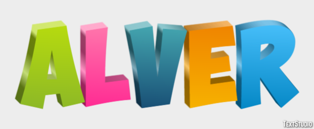 Alver Text Effect