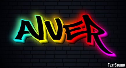 Alver Text effect