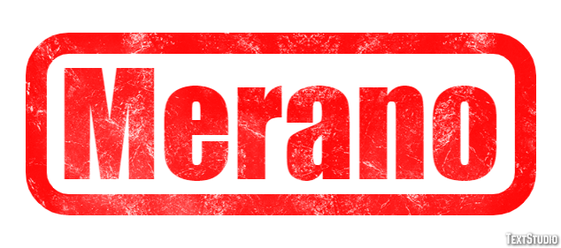 Merano Efekt tekstowy