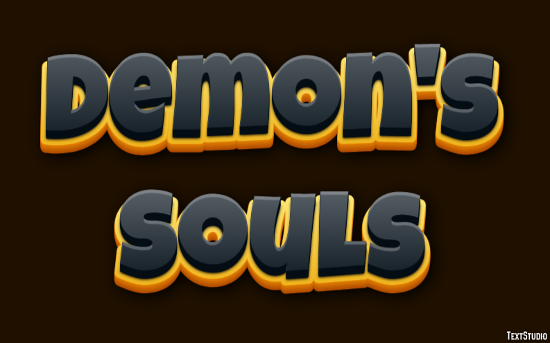 Demon's Souls テキスト効果