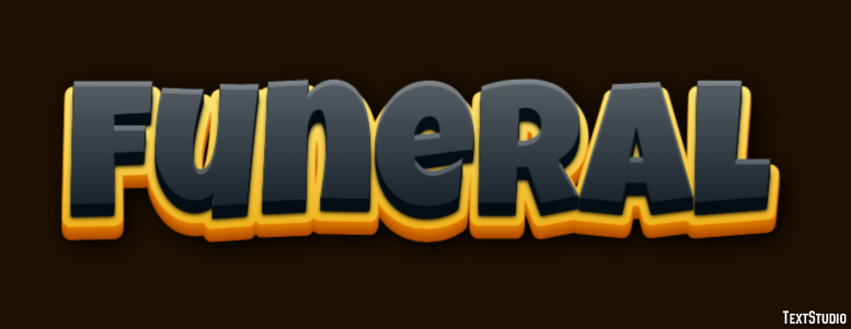 Funeral Text Effect