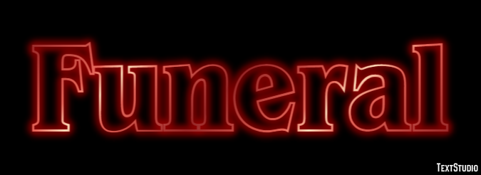 Funeral Text Effect
