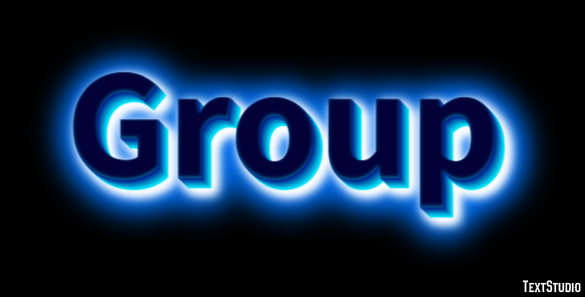 Group Text Effect