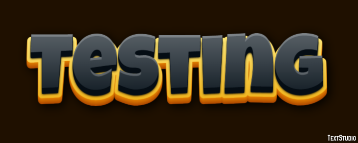 Testing Text Effect