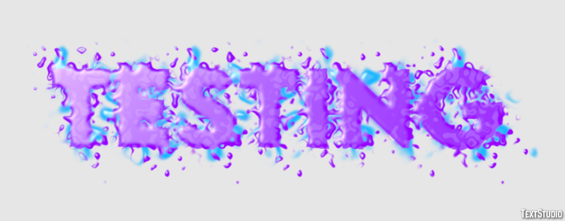 Testing Text Effect