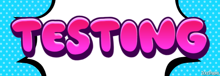 Testing Text Effect