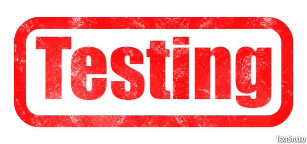 Testing Text Effect