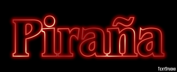 Piraña Effet de Texte