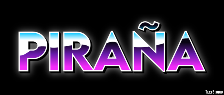 Piraña Effet de Texte
