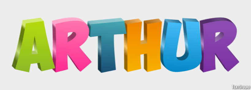 Arthur Text Effect