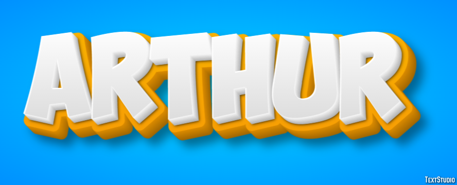 Arthur Text Effect