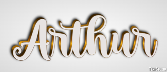 Arthur Text Effect