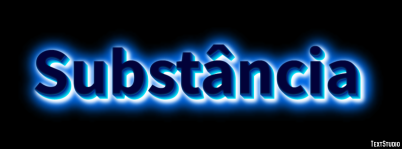Substância Efecto de texto