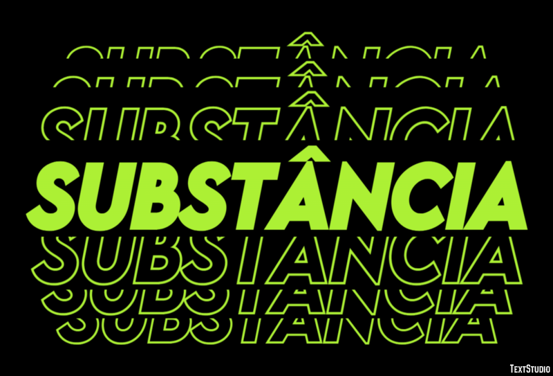 Substância テキスト効果