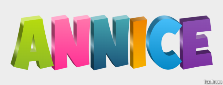 Annice Text Effect