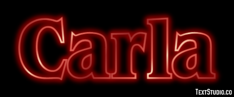 Carla Text effect