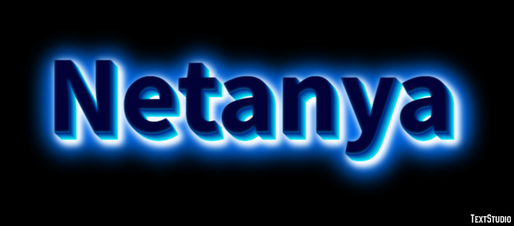 Netanya Efekt tekstowy