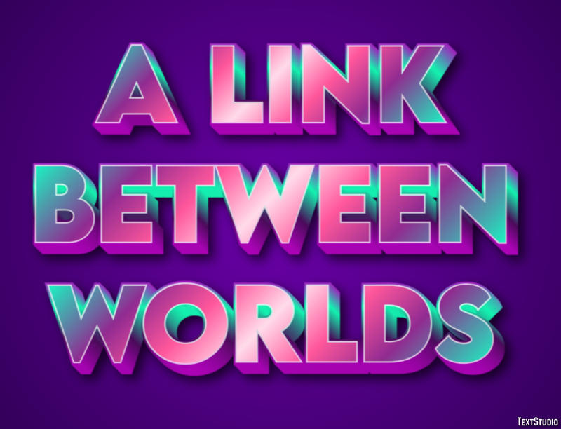 A Link Between Worlds Effet de texte