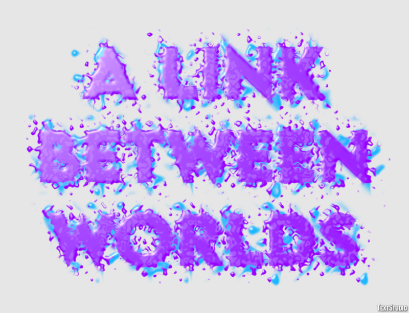 A Link Between Worlds Effet de Texte
