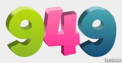949 Effetto testo