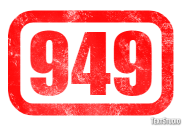 949 Effetto testo