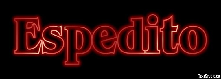 Espedito Effetto testo