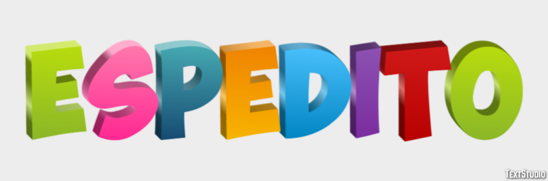 Espedito Effetto testo