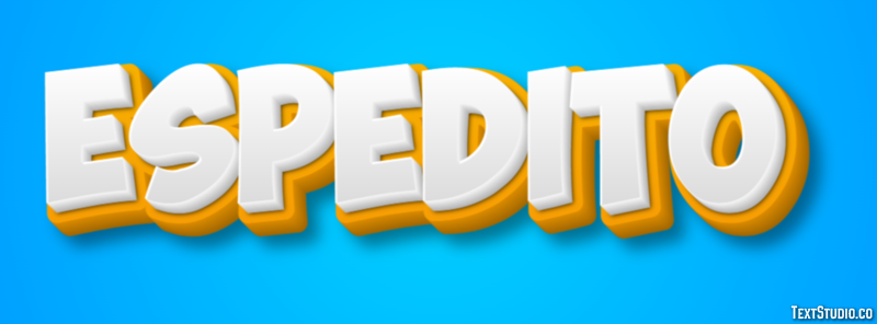 Espedito Effetto testo