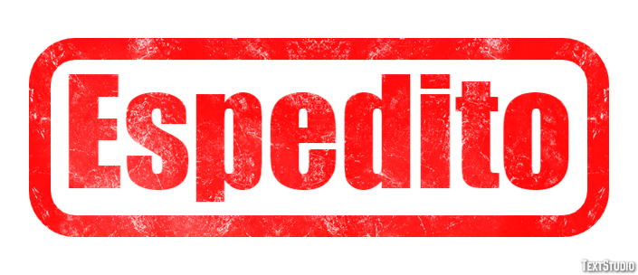 Espedito Effetto testo