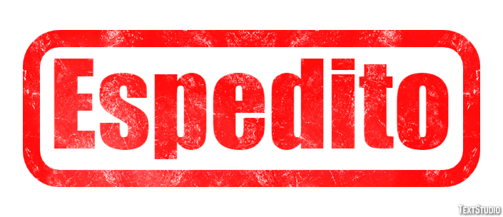 Espedito Effetto testo