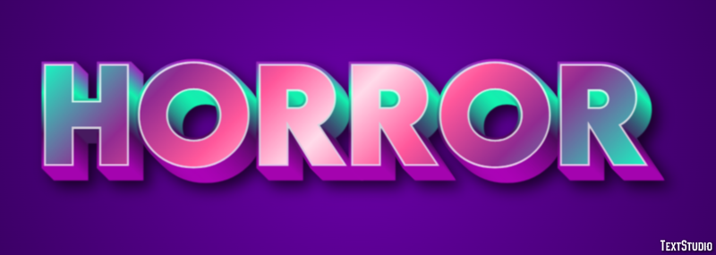Horror Text Effect