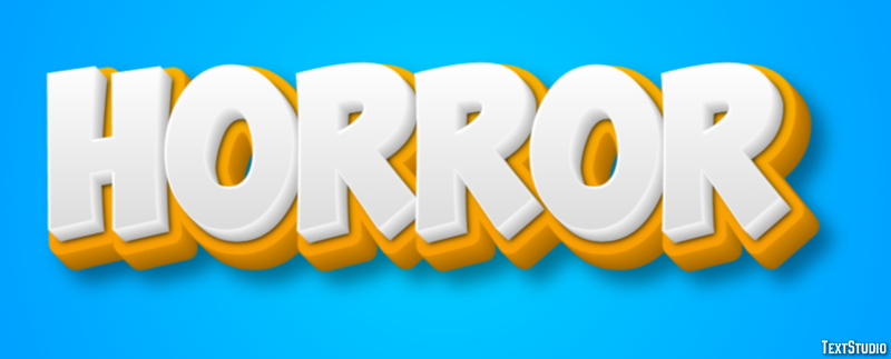 Horror Text Effect