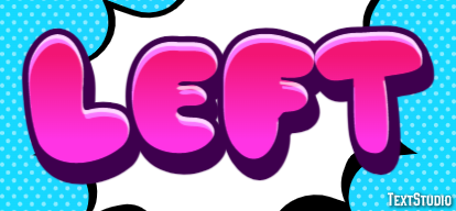 Left Text Effect