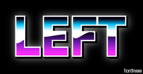 Left Text Effect