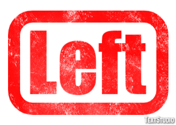 Left Text Effect
