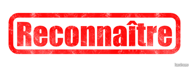 Reconnaître Effet de texte