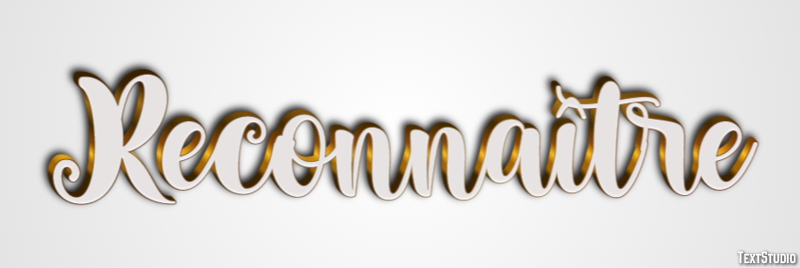 Reconnaître Effet de texte