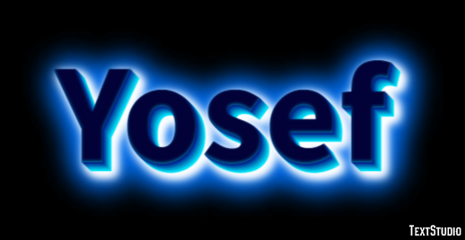 Yosef Text effect