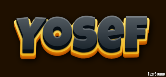 Yosef Text Effect
